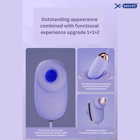 Galaku Magic Cube Vibration Suction 2 in 1 Vibrator With App Long Distance