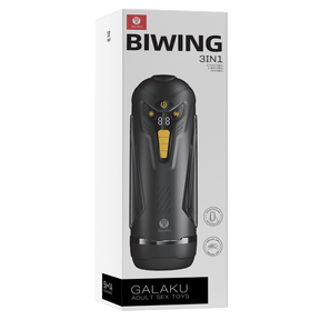 GALAKU BIWING 3-in-1 Smart Automatic Masturbator