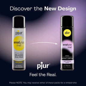 Pjur Analyse me! Relaxing - Silicone-Based Personal Lubricant for Comfortable Anal Sex - Extra-Long Lubrication (100ml)