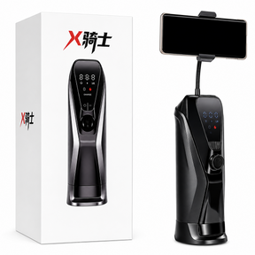 X Knight AI Aircraft Cup – App-Controlled Thrusting, Vibrating & Suction Male Masturbator with Heating