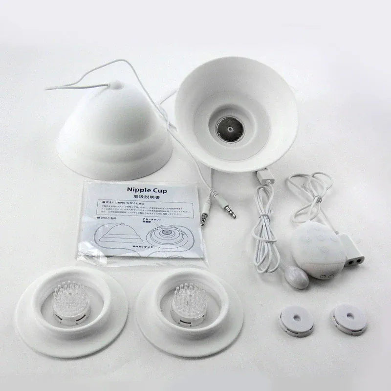 WILDONE  Nipple  Plug-In Rotating Wearable Massager  插式旋转乳罩女用按摩用品
