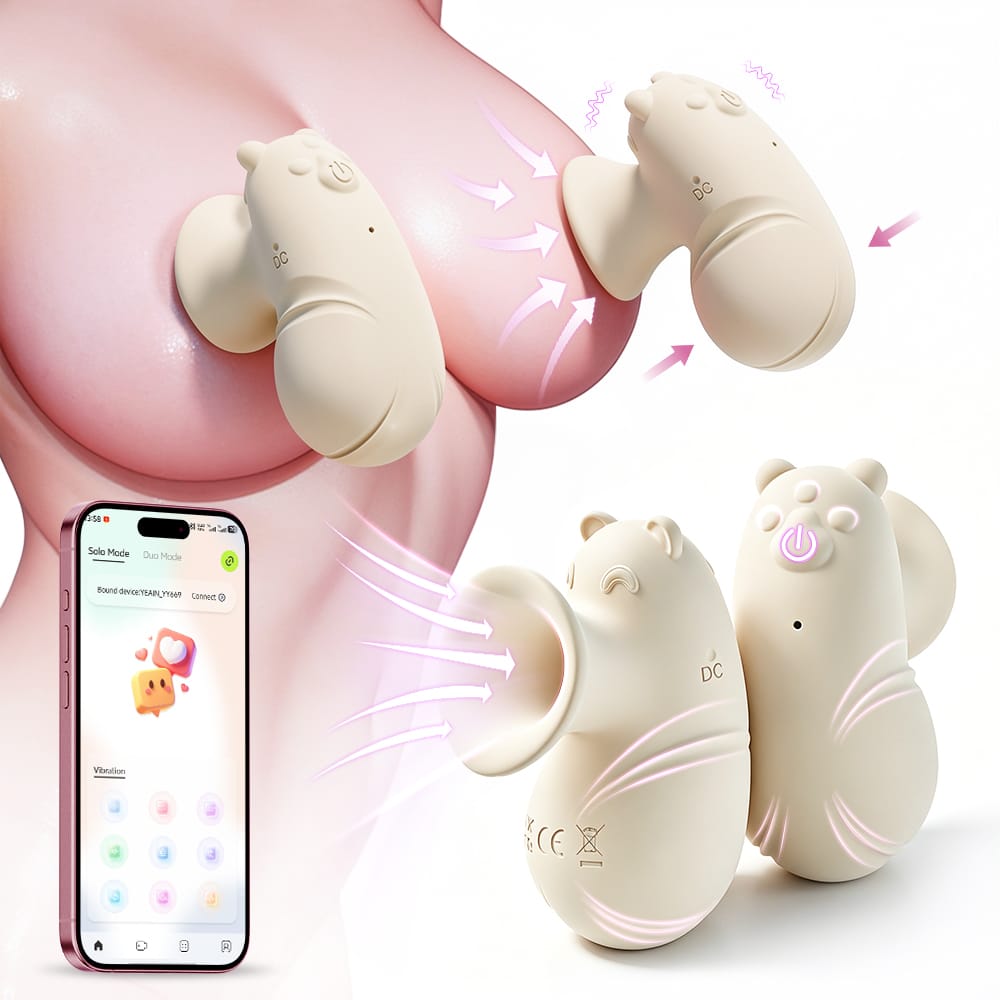 YEAIN Little Rascals Breast-Sucking Vibrator