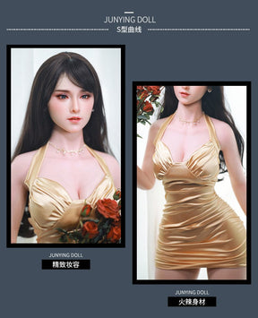 Anak patung sebenar JYdoll Shu Ya 168cm Silikon Penuh