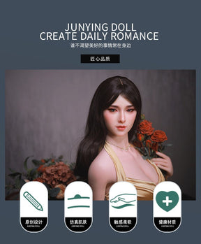 Anak patung sebenar JYdoll Shu Ya 168cm Silikon Penuh