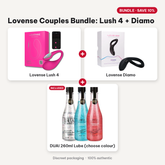 Lovense Couples Bundle: Lush 4 + Diamo - bundle contents