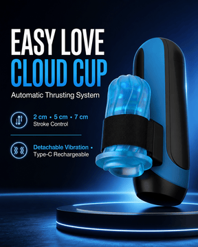 Easy Love Cloud Cup Automatic Thrusting Masturbator 简爱云霄杯