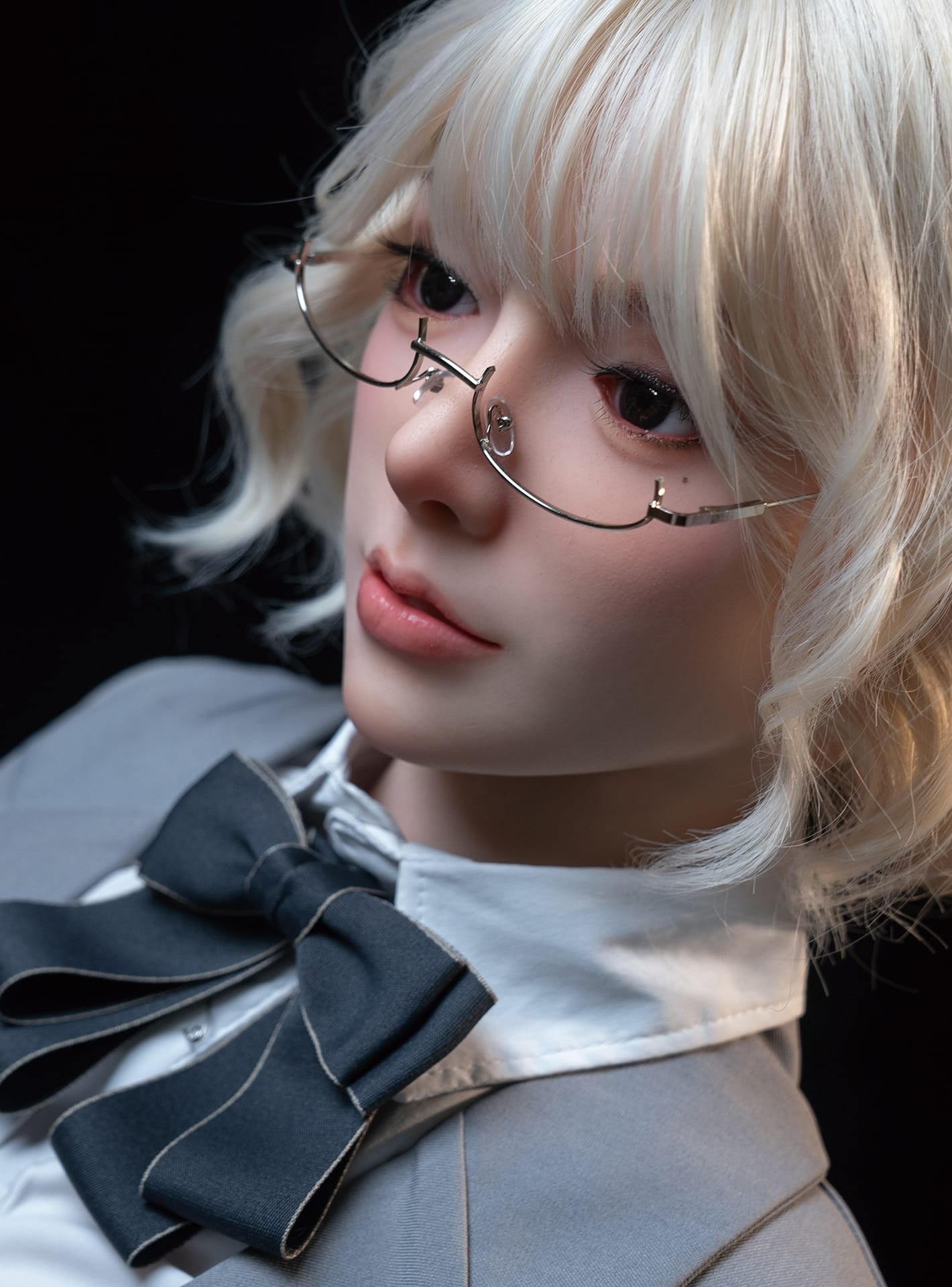 Qianyou AI Companion Head – Voice Chat, Blinking & Lip Movement