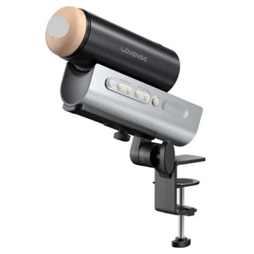 Lovense AI Sync Powered Solace Pro  AI-Powered Remote Control Thrusting Male Masturbator