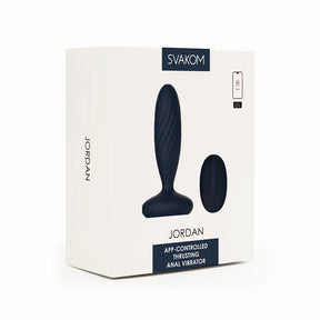 SVAKOM  Jordan PLUS Retractable Strong-Vibration Heated  司沃康svakom易凯PLUS肛塞后庭伸缩强震加热肛门神器