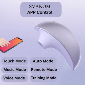 Svakom PULSE GALAXIE Pulse Stimulator with Starlight Projector 星唤吮吸器自慰器吮吸阴蒂女性调情趣成人玩具床上用品