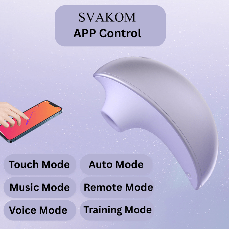 Svakom PULSE GALAXIE Pulse Stimulator with Starlight Projector 星唤吮吸器自慰器吮吸阴蒂女性调情趣成人玩具床上用品