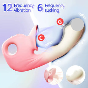 Yeain Fantasia App-Controlled Air Pulse Massager APP远程控制吮吸震动器｜强力真空气压脉冲与震动刺激