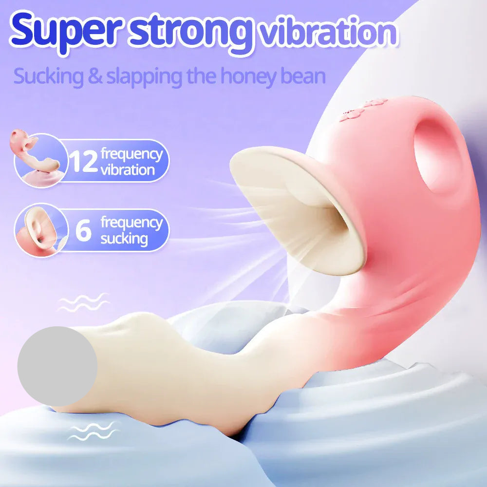 Yeain Fantasia App-Controlled Air Pulse Massager APP远程控制吮吸震动器｜强力真空气压脉冲与震动刺激