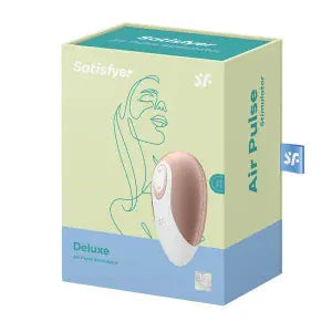 Satisfyer Deluxe Air Pulse Clitoral Stimulator | 11 Intensities | Waterproof & Rechargeable  女性气压脉冲阴蒂刺激器｜11档强度