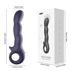 Yeain Explorer APP-Controlled Inflatable Anal Plug | Expandable Vibrator for Men & Women  探索者APP控制充气膨胀肛塞男女后庭震动棒成人自慰器