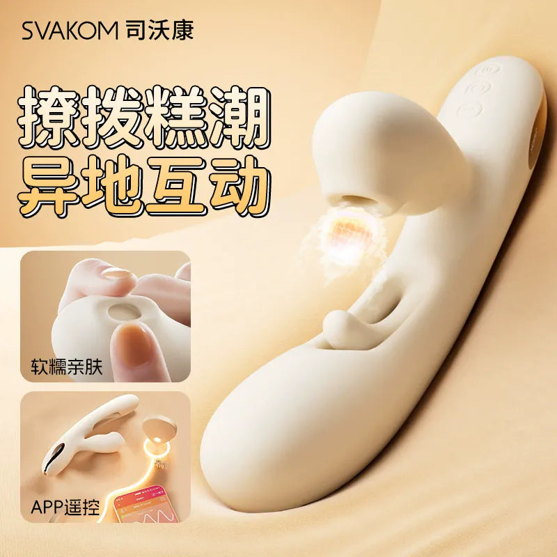 Svakom Uneco Pro Suction, Vibration & Tapping Vibrator