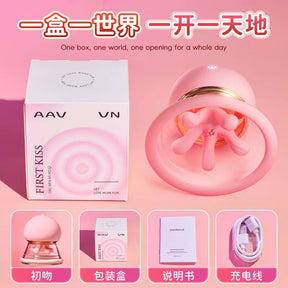 AAV First Kiss Breast Vibrating Suction Massager for Women   AAV  初吻 乳房震动吸附按摩器