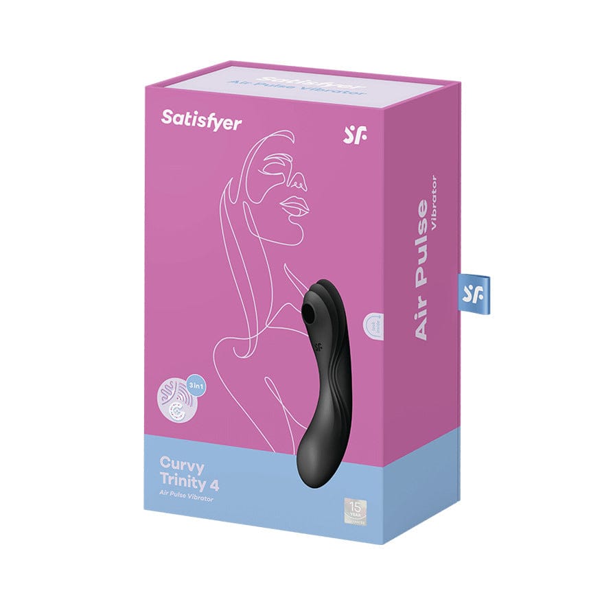Satisfyer Curvy Trinity 4 female vibrator sucking masturbator adult sex toy