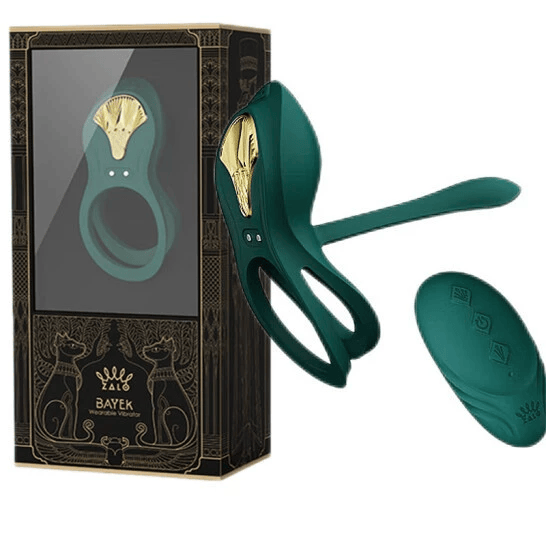 ZALO BAYEK Vibrating Couples Ring – Male Delay Cock Ring with Remote App Control 男用延时锁精环成人按摩玩具