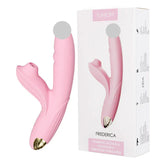 Svakom Frederica Suction & Thrusting Vibrator with Dual Stimulation for Women   司沃康菲蕾德翠卡吮吸伸缩震动棒双重刺激女用
