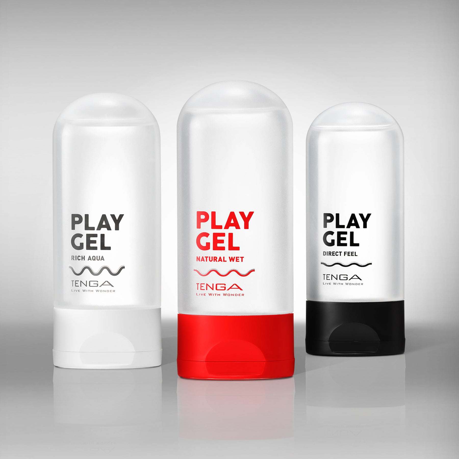 TENGA Men's PLAY GEL Lubricant Personal Massage Gel for Masturbation & Couples