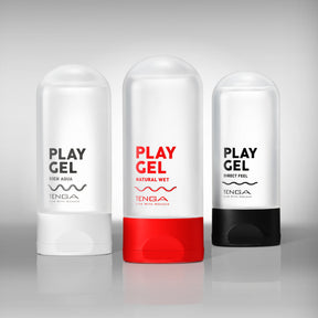 TENGA Men's PLAY GEL Lubricant Personal Massage Gel for Masturbation & Couples
