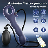 Yeain Explorer APP-Controlled Inflatable Anal Plug | Expandable Vibrator for Men & Women  探索者APP控制充气膨胀肛塞男女后庭震动棒成人自慰器