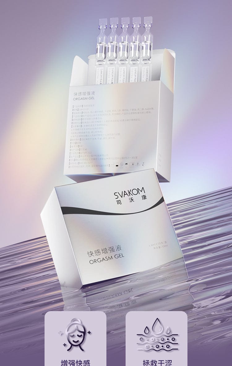 Svakom Female Arousal Gel  & Men's External Extended Towel Pack