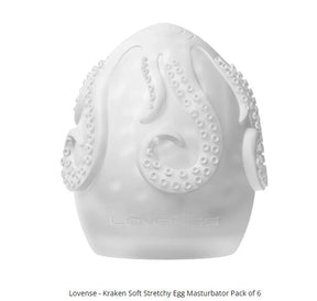 Lovense Kraken (1 Unit) Masturbator Soft stretchy masturbator Single Pack