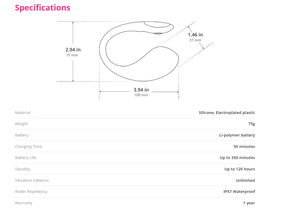 Lovense Lush 4 App-Controlled G-Spot Egg Vibrator