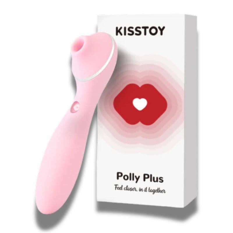 Kiss Toy Polly Plus 2nd Generation Female Oral Sex Strong Suction Rechargeable Heating Vibrator