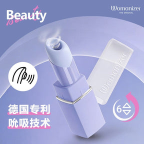 Womanizer Beauty Lipstick-Style Clitoral Suction Stimulator
