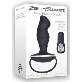 Zero Tolerance - The Handyman Remote Control Prostate Massager (Black)