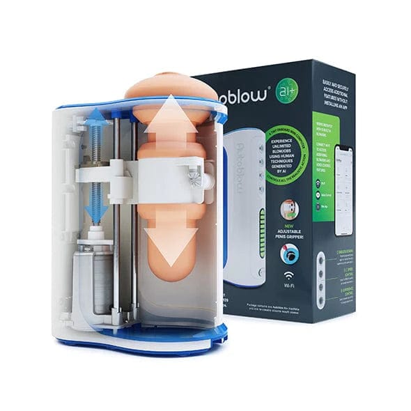 Autoblow - A.I+ Machine Hands Free App-Controlled Masturbator