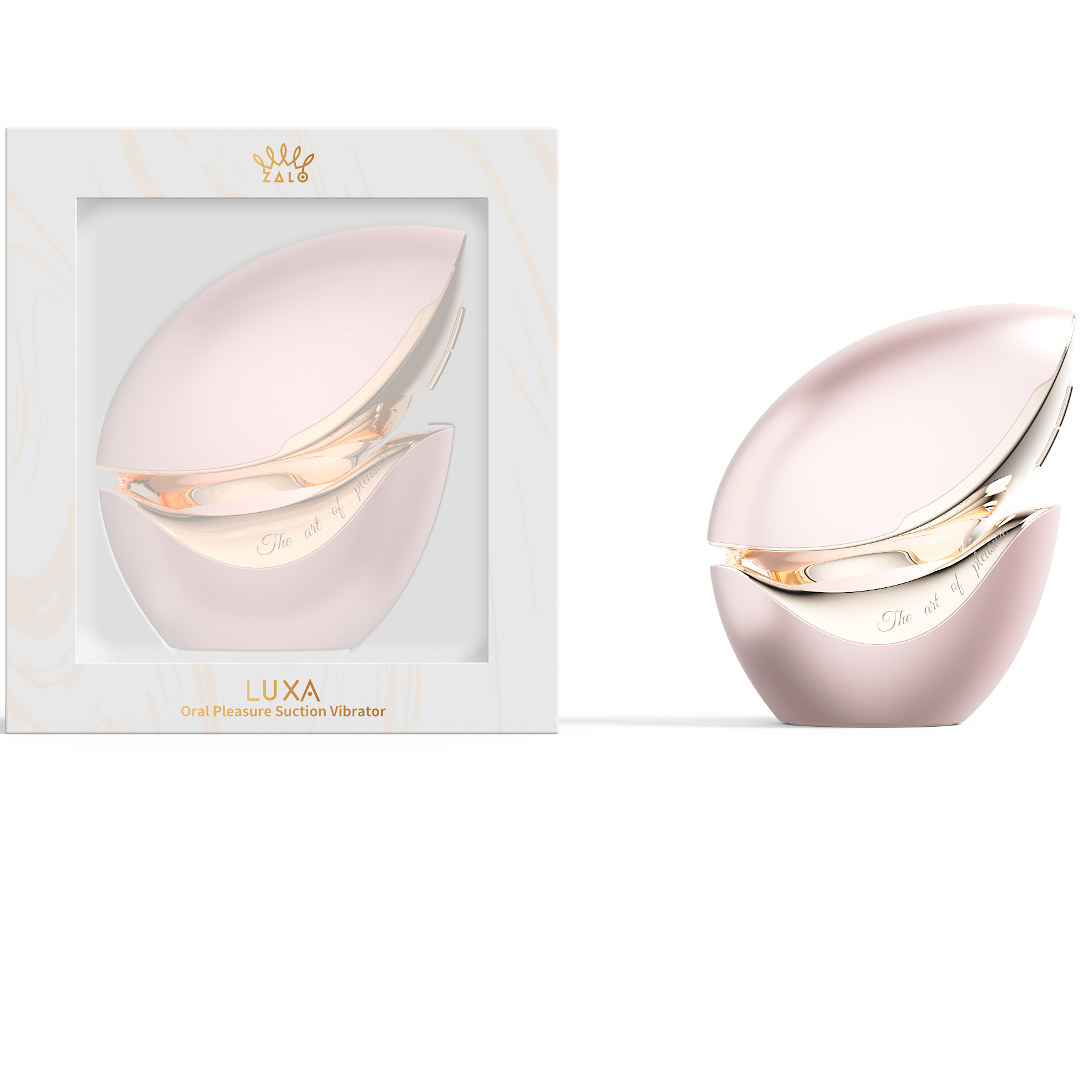 ZALO LUXA App-Controlled Oral Suction & Vibrating Massager | 7 Suction & 8 Vibration Modes