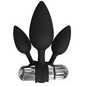 Bathmate - Anal Training Plugs Vibe (Black)