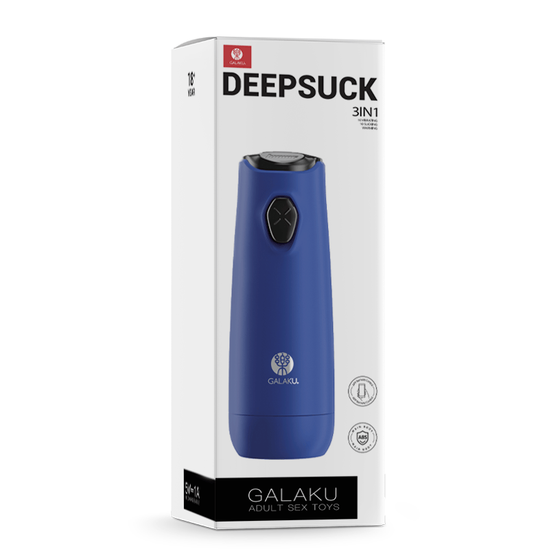 Galaku Undertow AI Suction Masturbator – White | 10 Vibration + 10 Suction | Heating Base | APP Control