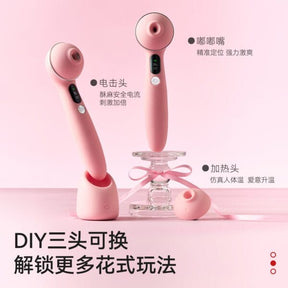 KISSTOY Polly 5 Suction & Vibration Stimulator – 5 Suction Levels, 10 Vibration Modes