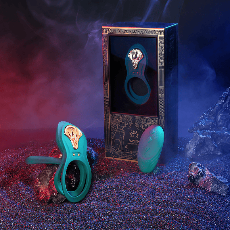 ZALO BAYEK Vibrating Couples Ring – Male Delay Cock Ring with Remote App Control 男用延时锁精环成人按摩玩具