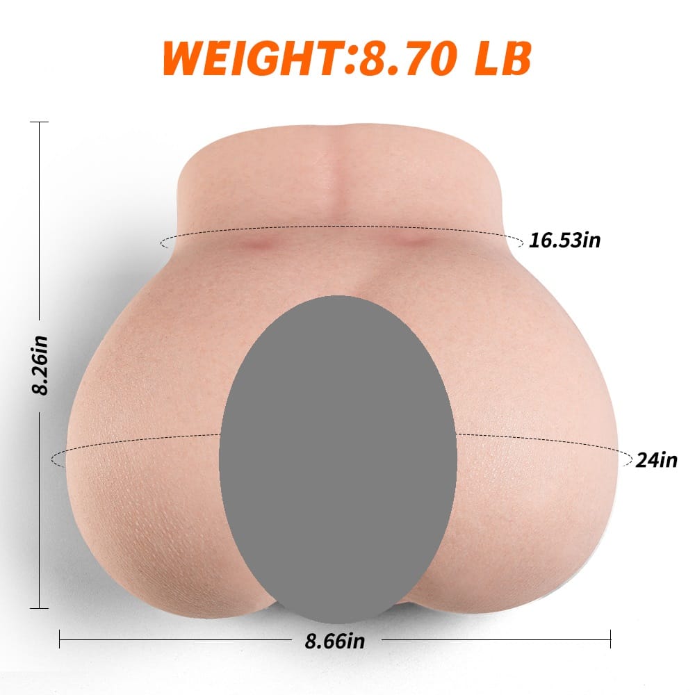 Xuyilin Double Soft Liquid Silicone 4KG Dual Hole Male Masturbator