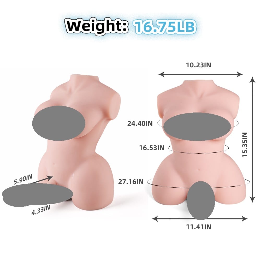 Lin Wen Shu Full Silicone Lower Body Doll – 7.6KG | TPE Skin-Like Material