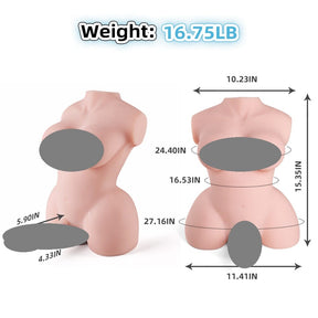 Lin Wen Shu Full Silicone Lower Body Doll – 7.6KG | TPE Skin-Like Material