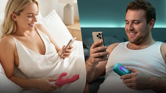 Lovense  Gush 2 Motion Remote-Controlled Penis Massager with Motion Sensing Master Control