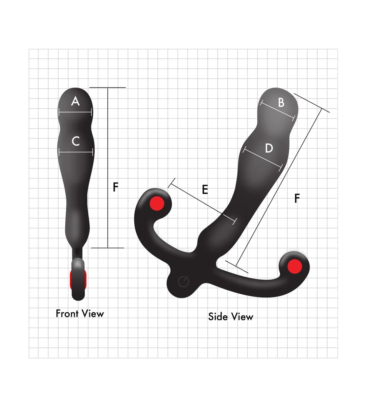 Aneros Eupho Syn V Trident Prostate Massager 前列腺按摩器 优雅设计，微妙律动，唤醒深层愉悦