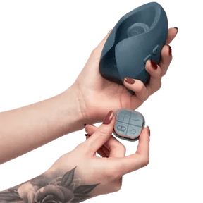 Hot Octopuss Pulse Duo V4 Rechargeable Remote Control Stroker Blue (New Model 2025)