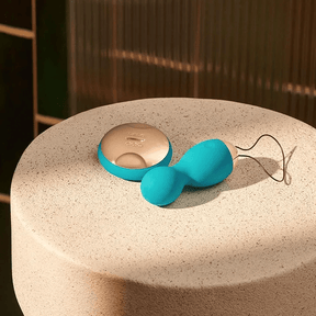 Lelo Hula Beads in Ocean Blue and Deep Rose 遙控快感陰道球本瓦球