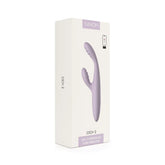 SVAKOM Cici+ 2 App-controlled Slim Rabbit Vibrator Pastel Lilac Cici+ 2 应用程序控制纤细兔形振动棒 – 柔和丁香紫