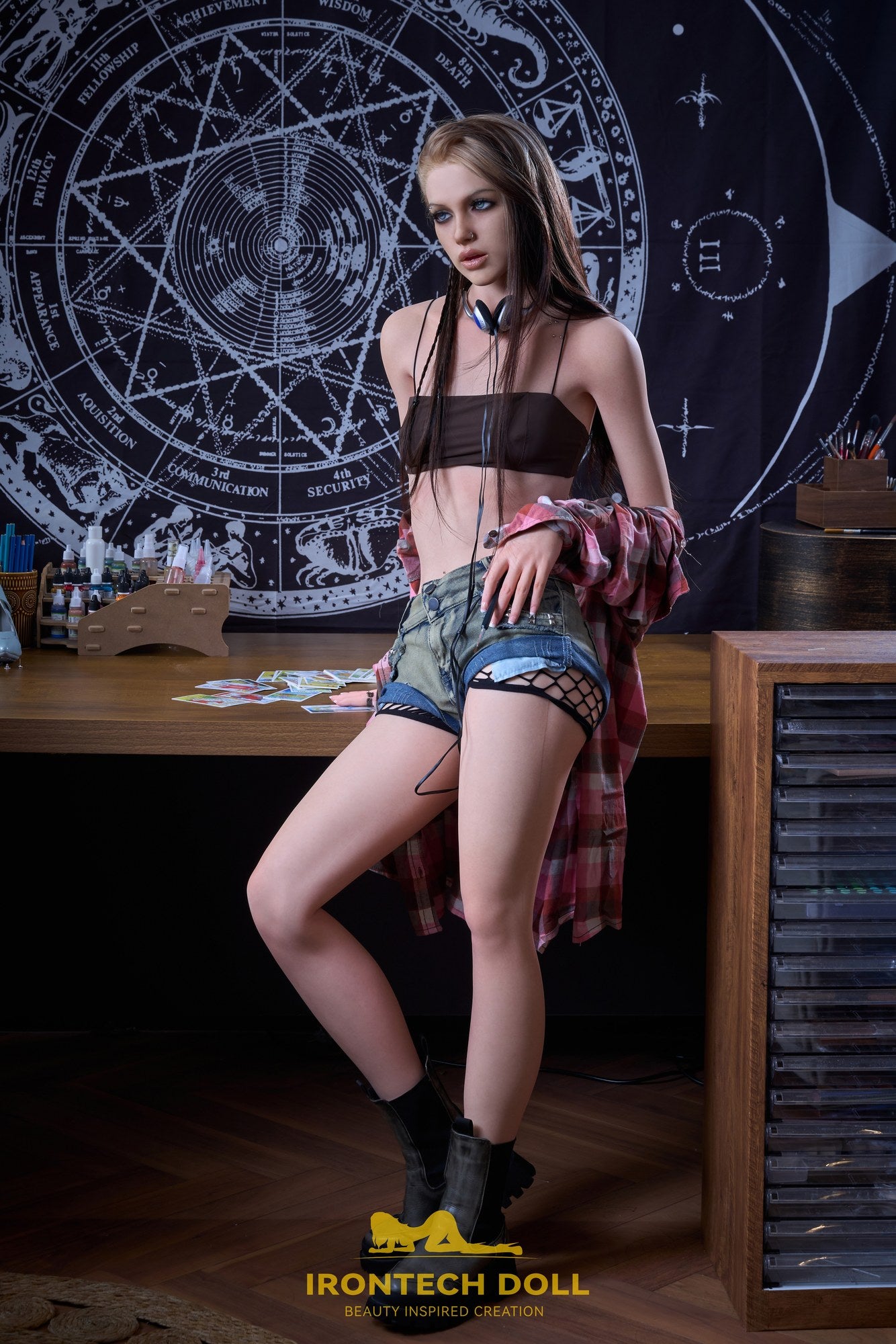 Dark Goddess 161cm figure full-length in studio setting