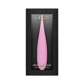 Lelo - Dot Travel Rechargeable Clitoral Pinpoint Vibrator Purple and Pink