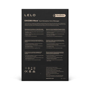 Lelo - Enigma Wave Triple Stimulation Sonic Massager Cyber Purple / BLACK